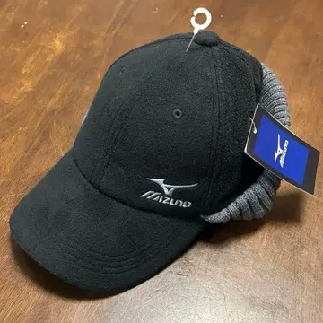 택 포함 새상품 캡 모자 MIZUNO캡 블랙 x 그레이