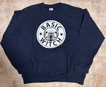 새상품급 길단 GILDAN 프린트 로고 네이비 트레이닝복 맨투맨 L