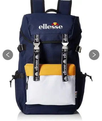 ellesse 네이비 플랩 백팩 대용량 출퇴근 통학 여행