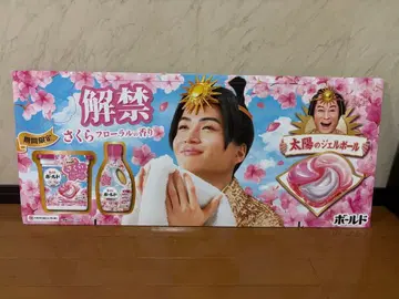 키쿠치 후마 볼드 최신 판매 촉진 보드