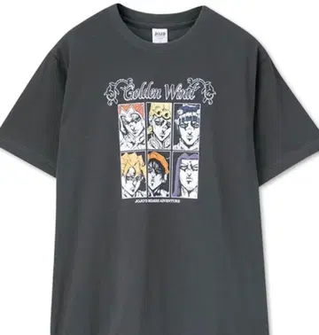 JOJO 황금의 바람 T셔츠 토트백 아베일 해피백 L 5부