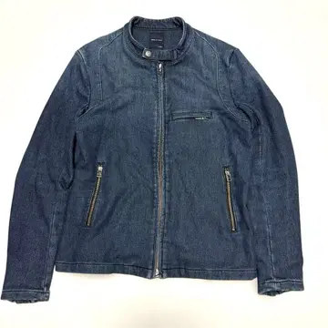 SHIPS JET BLUE 데님 라이더 자켓 사이즈 L