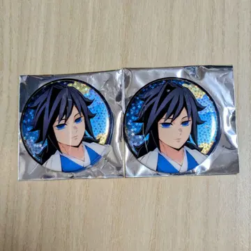 귀멸의 칼날 점프 페스타 홀로그램 캔뱃지 토미오카 기유