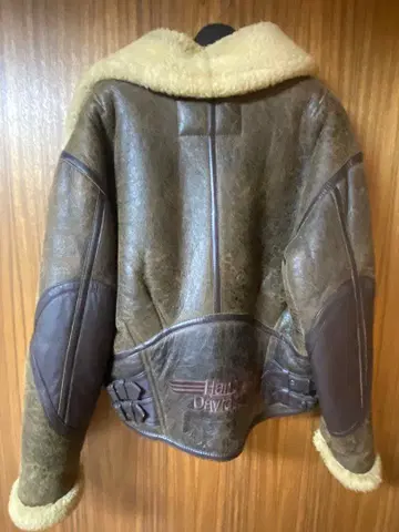 Harley-Davidson 가죽 보아 자켓