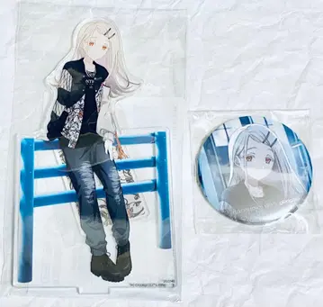 학원 아이돌 마스터 시노자와 히로 아크릴 스탠드 캔뱃지 2세트