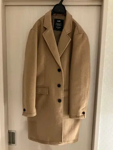 HARE 체스터 코트 M 베이지