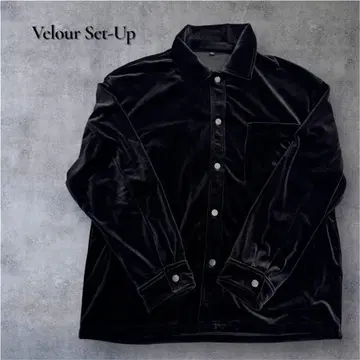 WORKMAN 벨로아 셋업 (셔츠 자켓+벨로아 팬츠)