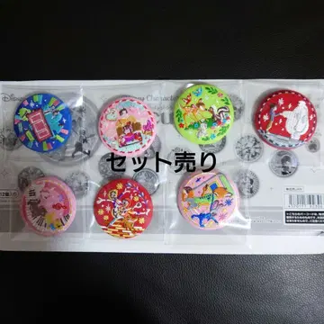 Disney Characters 자수 캔뱃지 비스킷 2