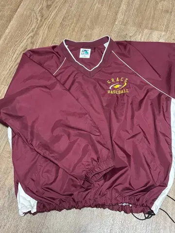 나일론 자켓 버건디