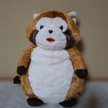 레트로 너구리 라스칼 봉제 인형 40cm