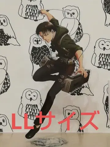 진격의 거인 리바이 신규 일러스트 아크릴 피규어 LL 사이즈