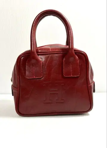 [ 새상품급 ] 히로후 HIROFU 핸드백 빨간색 미니 핸드백