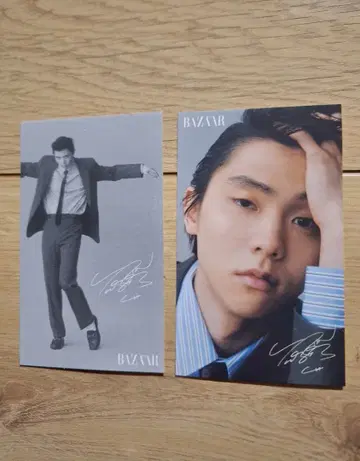 하뉴 유즈루 Harper's BAZAAR 특전 스티커 2장