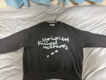 TAUPE 그레이 맨투맨