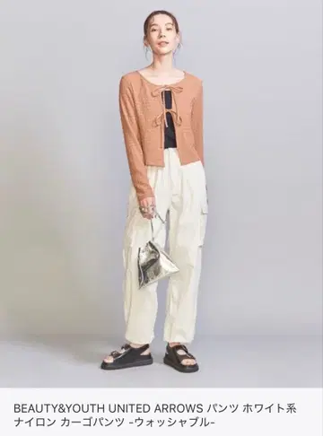 BEAUTY&YOUTH UNITED ARROWS 카고 팬츠 S 화이트