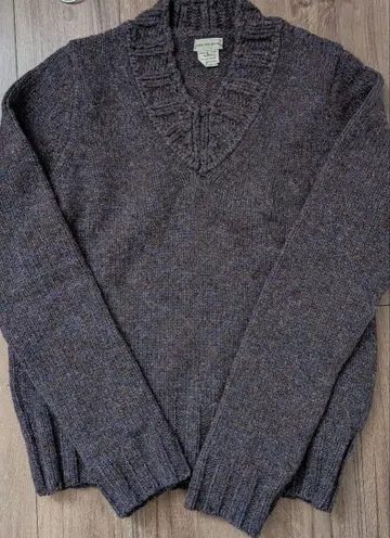 드리스반노튼 블루 계열 니트 빈티지 DRIES