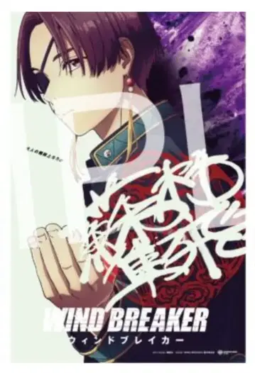 WIND BREAKER 윈드브레이커 입장객 혜택 스티커 소방준비