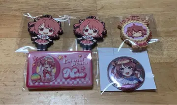 컬러풀 피치 노아 러버 마스코트 캔 배지 5세트