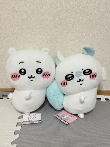 치이카와 (먼작귀) 엉덩이 흔들흔들 BIG 봉제 인형 2체 세트