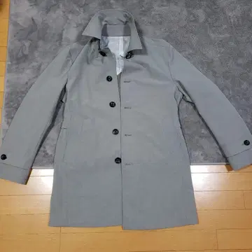 CROWDED CLOSET 291FC01 남성용 비기 코트 그레이 시착