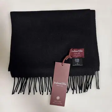 [ Joshua Ellis ] 조슈아 에리스 캐시미어 머플러 블랙