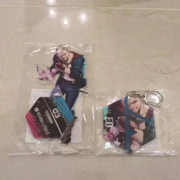 스트6 캡슐 복권 에드 2세트 아크릴 스탠드 E.D 아크릴 키링 캔뱃지