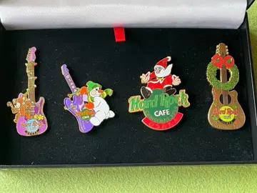 하드 록 카페 핀 배지 2000년 크리스마스 오사카점
