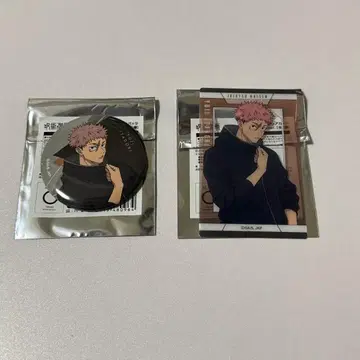 주술회전 이타도리 캔뱃지 클리어 카드 점페스 TOHO