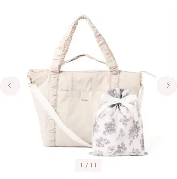 Francfranc 플라워 트래블 백