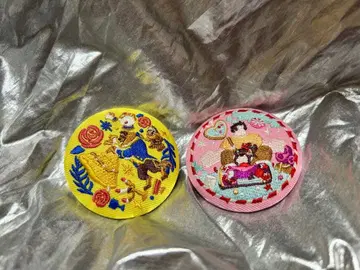 디즈니 자수 캔뱃지 세트