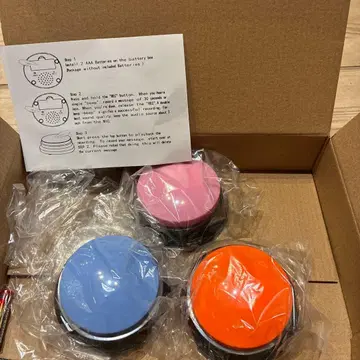 개와 대화할 수 있는 버튼 간호, 육아에도! 3개