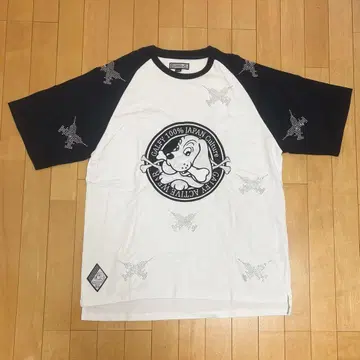 GALFY 반짝반짝 주사기 래글런 긴팔 티셔츠 반팔 블랙