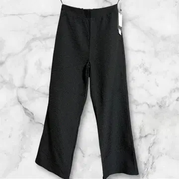 [ 새상품 ] 자카드 블랙 팬츠