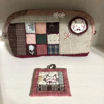 neko 파우치 (벽걸이 퀼트 포함)