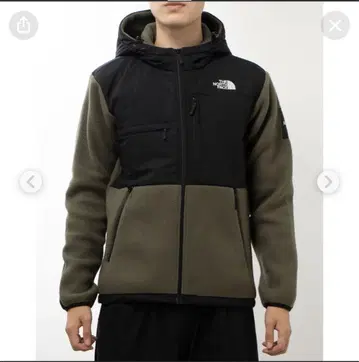 THE NORTH FACE 플리스 자켓 S 사이즈 네이비/그레이