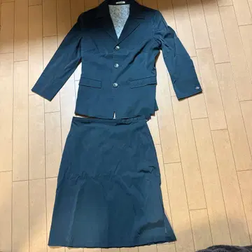 HIS MISS 모스그린 정장 세트 ( 자켓 & 스커트 )