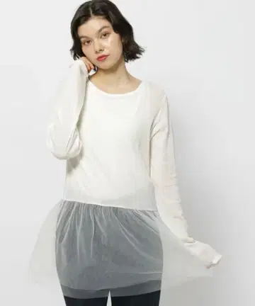 니코앤드 페플럼 이너 T셔츠