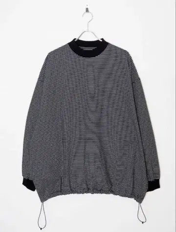 is-ness 스트라이프 패턴 긴팔 티셔츠