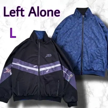 Left Alone 레프트 얼론 트랙 자켓 리버서블 고스트
