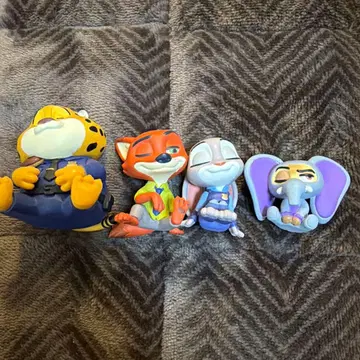 어깨 쿵 fig 가챠 주토피아 컴프 세트