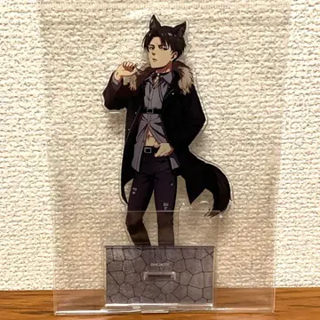 진격의 거인 마루이 BIG 아크릴 스탠드 리바이 늑대인간ver.