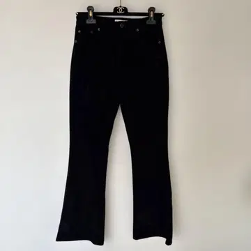 [ 새상품급 ] ZARA 블랙 코듀로이 팬츠 38 M 사이즈 스트레치