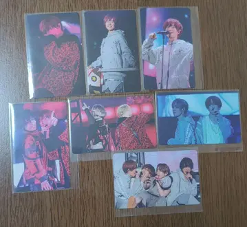 토나리노 사카타. 포토 카드 7장 세트