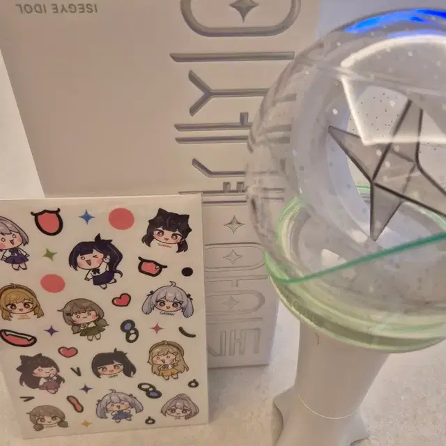 이세계아이돌 응원봉(스티커 포함)