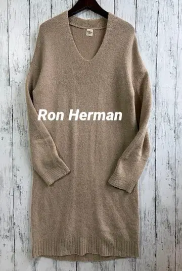 Ron Herman 론 헤르만 울 혼방 니트 롱 원피스 XS