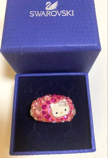 스와로브스키 헬로키티 반지