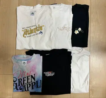 Mrs. GREEN APPLE 라이브 셔츠