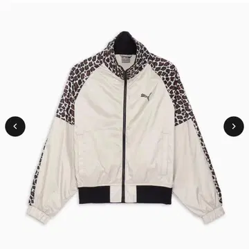 PUMA 레오파드 무늬 나일론 자켓