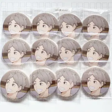 하이큐 스가와라 결전 전야 캔뱃지 12점