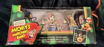 디즈니 미키 새상품급 밴딩 크리스마스 오너먼트 작동 미확인